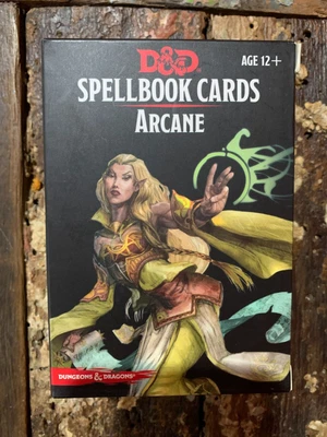 $45 • Buy D&D RPG 5th Ed - Revised Spellbook Cards Arcane Deck