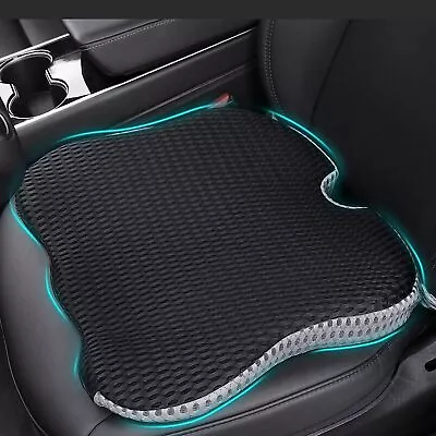 Memory Foam Car Front Seat Cushion Wedge Driver Back Pressure Relief Pillow Mat • £17.89