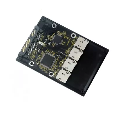 Quad 4 TF Card RAID To SATA 22pin Adapter Multi Micro SD Card Converter • $21.99