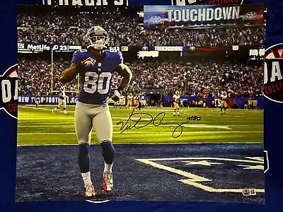 Victor Cruz Autographed 11x14 Touchdown Salsa Photo (Beckett) • $182.85