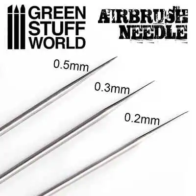 £8.99 • Buy Green Stuff World Airbrush Needles | Choose Your Airbrush Components