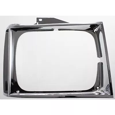 Chrome Headlight Bezel Trim Passenger Side Right RH For Chevy S10 GMC S-15 Truck • $21.33