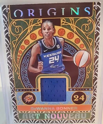 2023 Panini Origins WNBA DeWanna Bonner Nouveau Gold Jersey Relic Card AN-DWB • $12