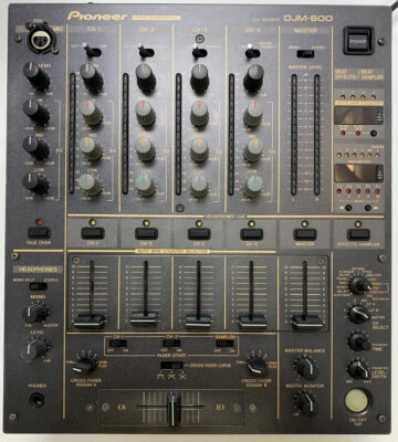 £270 • Buy Pioneer DJM 600 DJM-600 DJM600 Black 4 Channel Professional DJ Mixer #27