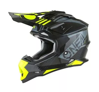 ONEAL22 2 Series Rush V.22 Grey/Neon Yellow Youth Helmet • $124.95