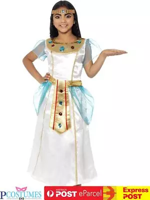 Deluxe Girl Cleopatra Roman Egyptian Pharaoh Book Week Fancy Dress Costume • $56.45