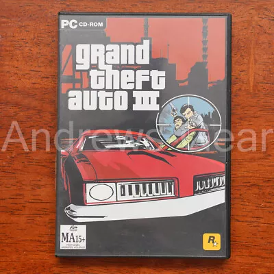 Grand Theft Auto III 3 Original PC Game • $34.94