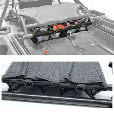 $34.60 • Buy Seat Pack Tool Tackle Organizer Mesh Storage Bag Caddy Kayak Fishing Accessories