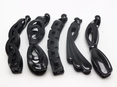 £3.47 • Buy 5 Assorted Large Plastic Banana Hair Clips Comb Slide Clamp Claw Grip DIY Craft
