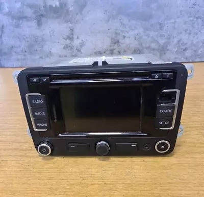 Vw Golf R Mk6 Radio Cd Player Sat Nav 3c0035270 • $95.73