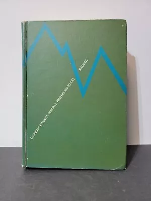 Elementary Economics : Principles Problems And Policies - McConnell (HC 1960) • $34.99