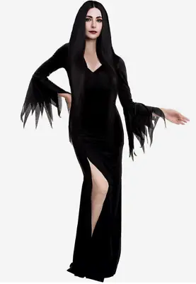 Elvira / Morticia / Gothic / Witch Dress Black - Costume Halloween Cosplay • $20