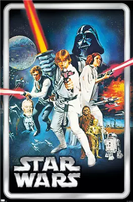 STAR WARS: A NEW HOPE - CLASSIC POSE POSTER - 22x34 - 23676 • $10.95