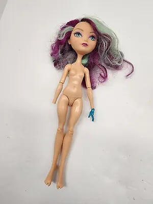 Ever After High Doll Mad Hatter Purple Blue Hair Toy Missing Hand Broke Madeline • $10