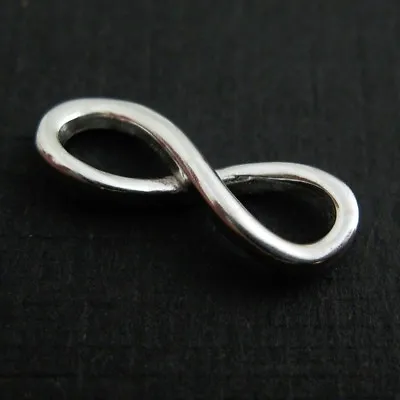 Sterling Silver Smooth Infinity Charm Pendant (sold Per Pc) • $3.99