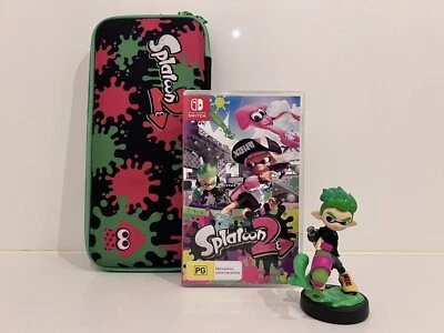 $59 • Buy Nintendo Switch: Splatoon 2 + Switch Carry Case + Amiibo - GREAT CONDITION