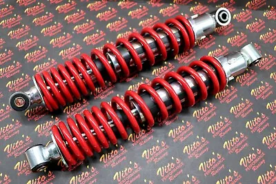 2 X NEW FRONT SHOCKS 1987-2006 Yamaha Banshee ATV Springs RED • $199.99