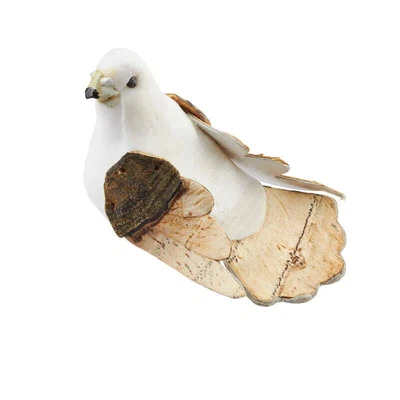 $13.14 • Buy Natural Bark Tail And Wing Mushroom Birds For Accenting And Crafting - 6 Bi