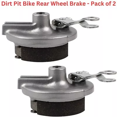 RedCap's 10'' Dirt Pit Bike Rear Wheel Drum Brake Enhanced Safety - 1 Pair • $39.99