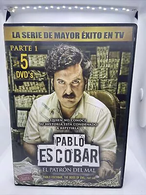 Pablo Escobar: El Patron Del Mal Parte 1 (DVD 2013 5-Disc Set) • $20