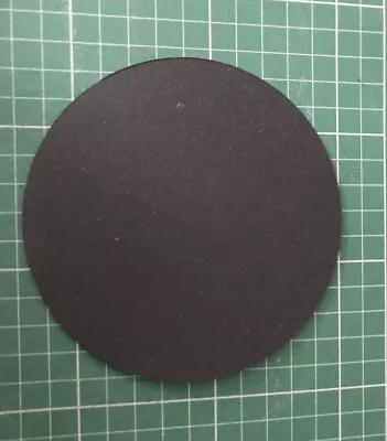 Black Circles Any Size From 1” 2” 3” 4” 5” 6” 160gsm Light Card Circles • £2.65