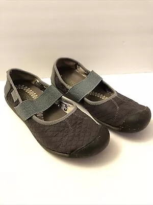 KEEN Quilted Mary Jane Slip-On Shoes Sienna MJ Quilted Stormy Weather 7.5 / 38 • $24.99