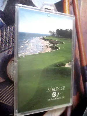 Vtg - PGA Golf Bag Tag - MELROSE GOLF COURSE Gc - Daufuskie Island SC • $10