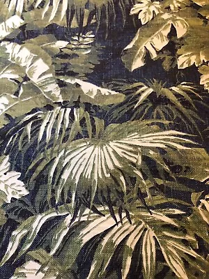 Vintage 1970s 1960's Wallpaper Jungle Leaves Foliage For Crafting • £18