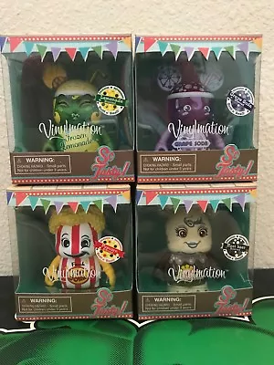 Vinylmation  So Tasty  Set Of 4: Frozen Lemonade Root Beer Popcorn Grape Soda • $80