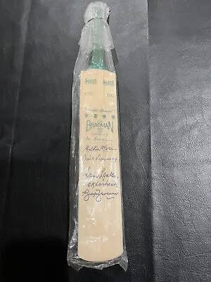Signed Bradman Mini Cricket Bat. Morris Harvey Loxton Toshack Brown • $139