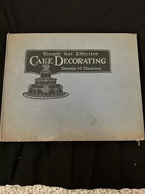 Vintage  Cake Decorating Book • $55