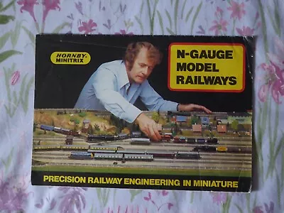 Vintage HORNBY MINITRIX N-Gauge Model Railway Catalogue. Circa 1975. Good • £0.99
