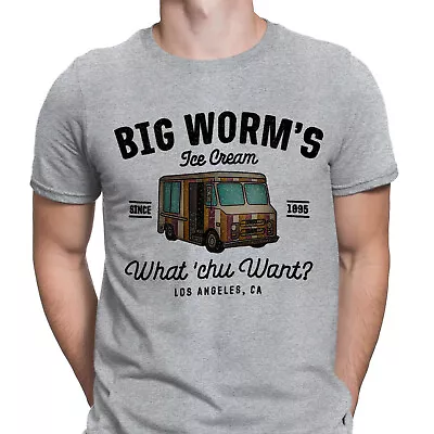 Big Worms Ice Cream Truck Los Angeles Retro Vintage Mens T-Shirts Tee Top #DGV • £9.99