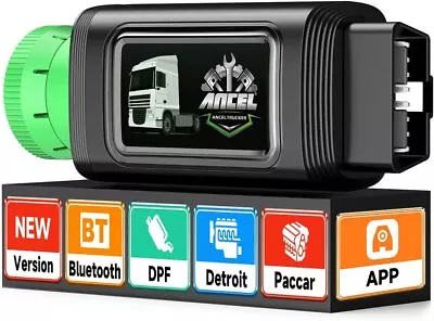 Diesel Heavy Duty HD Truck Scanner Tool All System DPF Regen For Detroit Paccar • $199.99