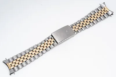 $895 • Buy Vintage Rolex Swiss Stainless & 14k Jubilee Bracelet With *2009 ROLEX CLASP*