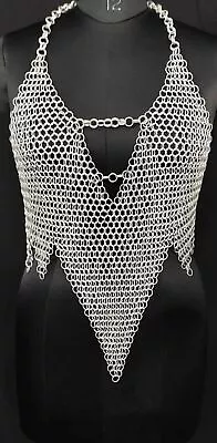 10 Mm 16 Gauge Aluminium Butted Chain Mail Top / Bra For Women's Fashion | • $139
