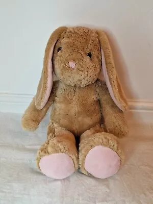 Build A Bear Pawlette The Bunny Rabbit Pink Ears 16”tall Light Brown Valentines  • £4.99