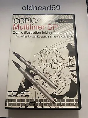 Copic Multiliner SP Comic Illustration Inking Techniques DVD • $19.95