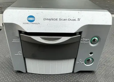 Konica Minolta Dimage Scan Dual IV Film Scanner Model AF-3200 • $131.60