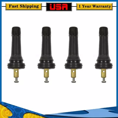 Tire Pressure Monitoring System Valve Kit Standard 4x For Jeep Grand Cherokee • $23.99