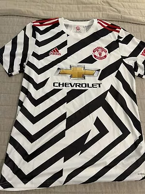 Paul Pogba Adidas Manchester United Soccer Jersey Mens Large • $75