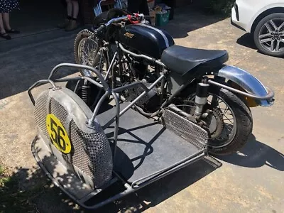 Laurie Wilson Special Sidecar BSA M20 With A Rudge Head • $1025