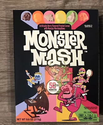 1 Monster Mash Cereal - Sealed Boxes Exp June 21 2022 • $13.99