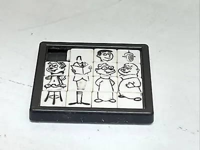 Vintage Plastic The Alvin And The Chipmunks Puzzle Game Plastic Slide Toy • $20