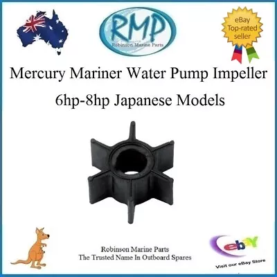 New Mercury Mariner Water Pump Impeller 6hp-8hp Japanese # R 47-8037481 • $53.70