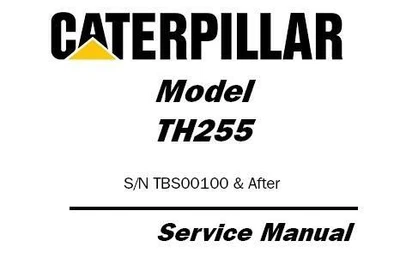 $108.67 • Buy Complete Service Repair Manual For Caterpillar Cat TH255 Telehandler
