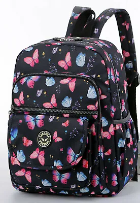 Unisex Children Adult Backpack Women Printed Spacious Shoulder School Bag KB • £15.44