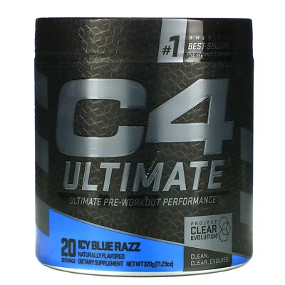 CELLUCOR C4 Ultimate Pre-Workout Performance 11.99 Oz (340 G)  4 Flavours • $98.90