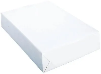 Copier Paper A4 White Ream Wrapped 75gsm 500 Sheets Office Printing Laser Inkjet • £7.99