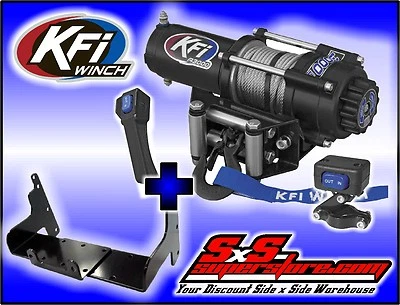 $328.95 • Buy 3000 Lb KFI Winch Mount Combo Polaris Sportsman 500 1996-2003 & 400 2001-2003